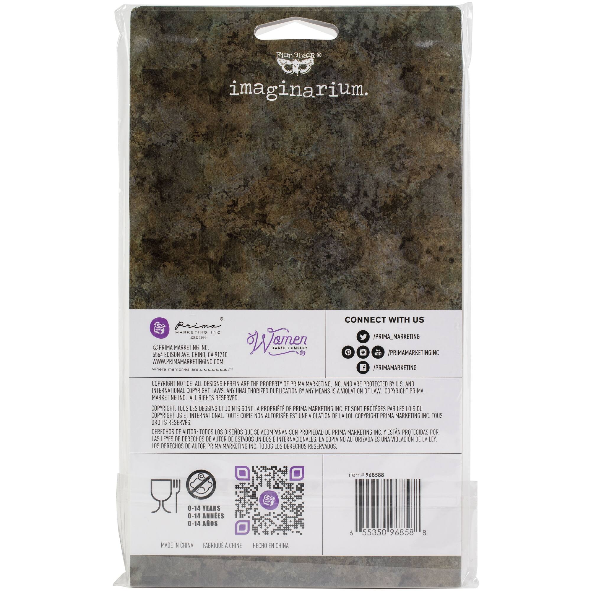 Finnabair® Décor Moulds® Grungy Frames Silicone Mold